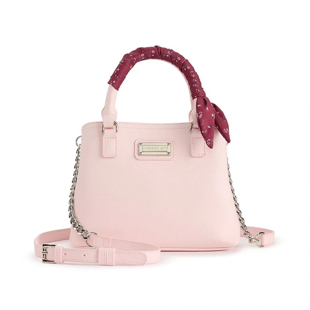 Madden Girl Zipper Mini Tote Bag
